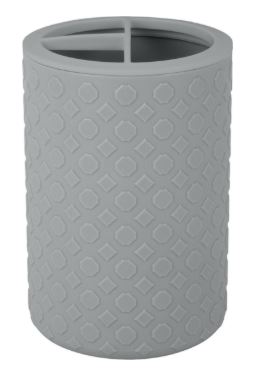 Подставка для зубных щеток Plast Team STOCKHOLM серый шторм